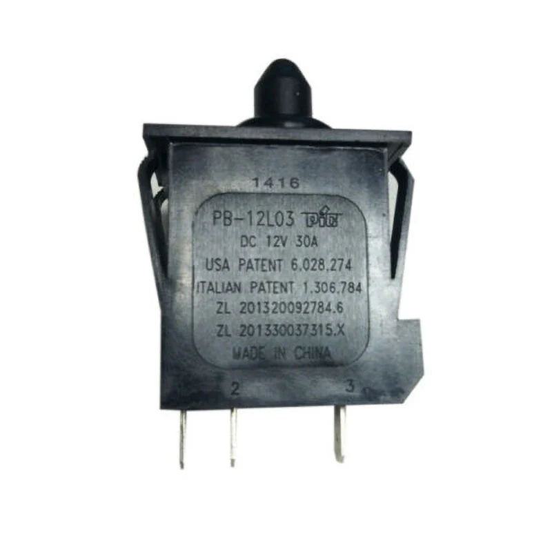 Power Wheels J4394-9309 Foot Board Assembly with Foot Plunger Switch - Image 2