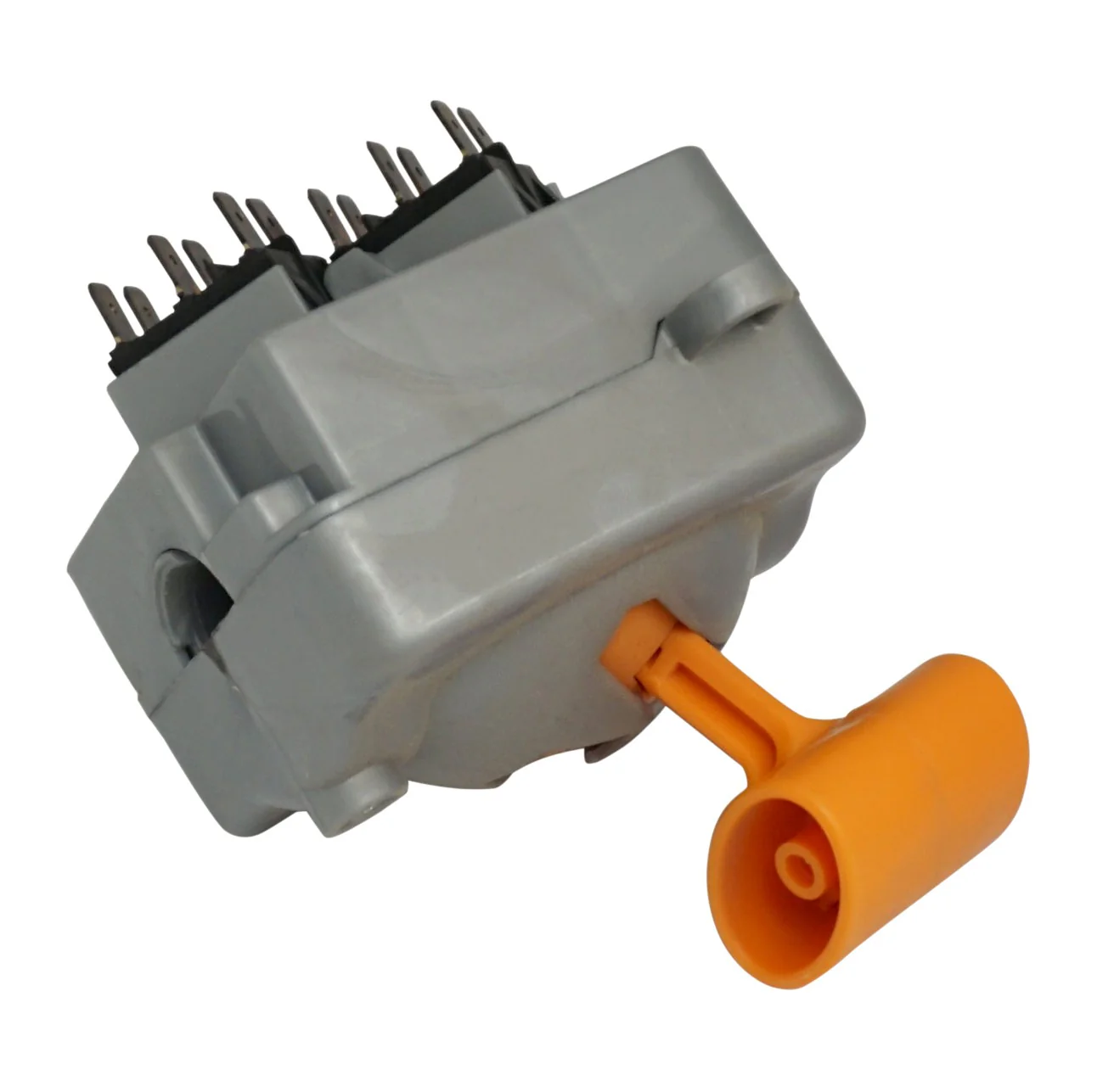 Power Wheels Jeep Hurricane Shifter Assembly Silver & Orange J4394-9319 - Image 4
