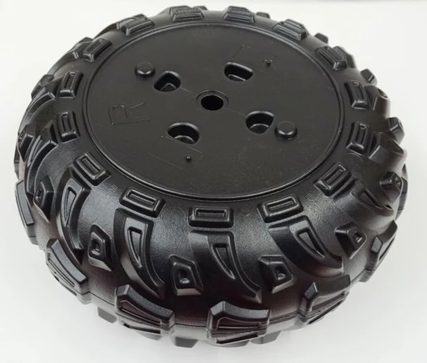 Right driver wheel replacement for Power Wheels Kawasaki KFX Ninja J8472-Q801-01 - Image 2