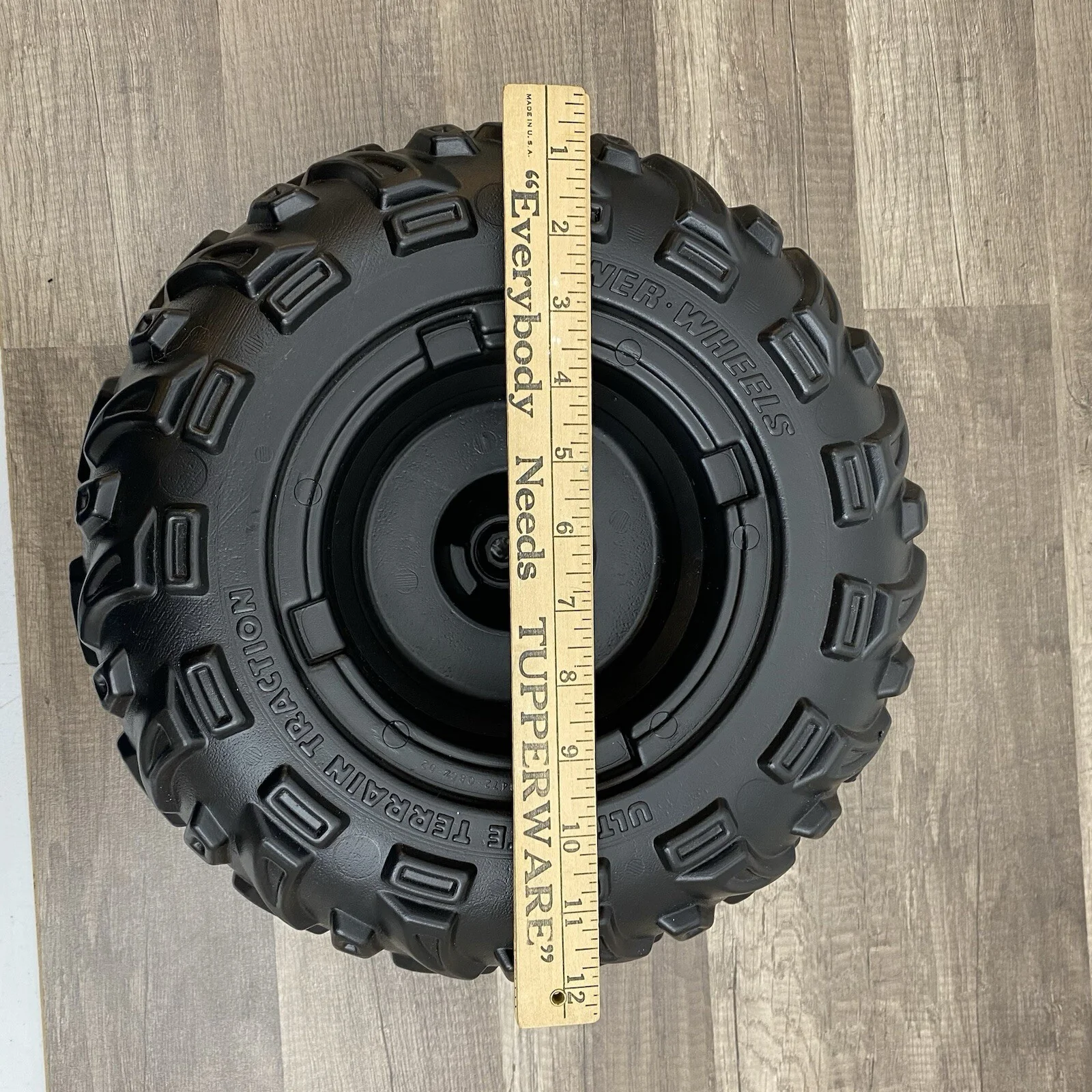 Power Wheels Kawasaki KFX ATV Left Hand Tire and Wheel J8472-0802-02 - Image 5