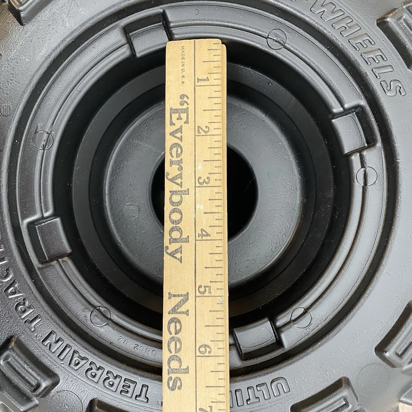 Power Wheels Kawasaki KFX ATV Left Hand Tire and Wheel J8472-0802-02 - Image 6