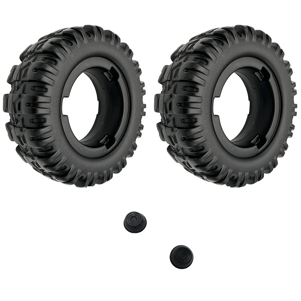 Power Wheels N2273 Jeep Hurricane Rust Replacement Wheels 2-Pack - Image 4
