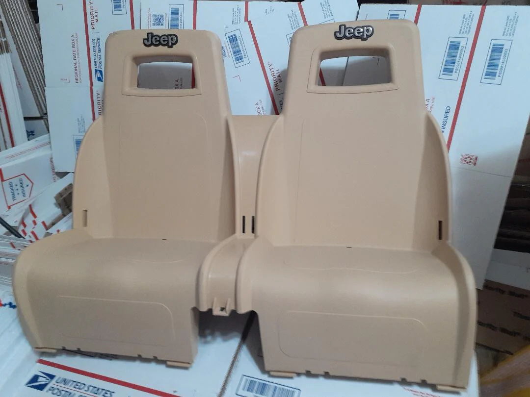 Power Wheels Tan Hurricane Jeep Replacement Seat for Model Y6239 - Image 3
