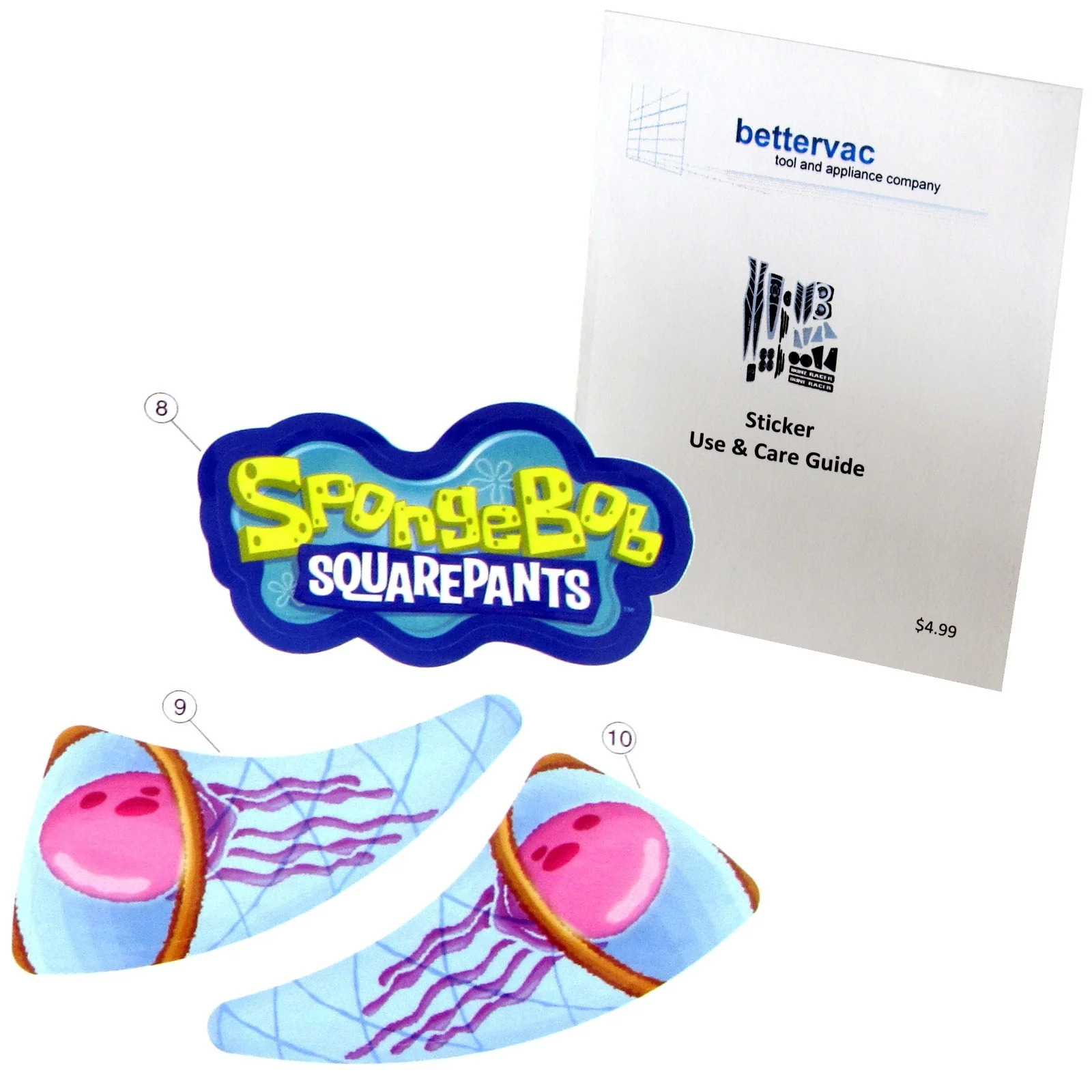 Power Wheels SpongeBob SquarePants Decal Sheet - Image 3