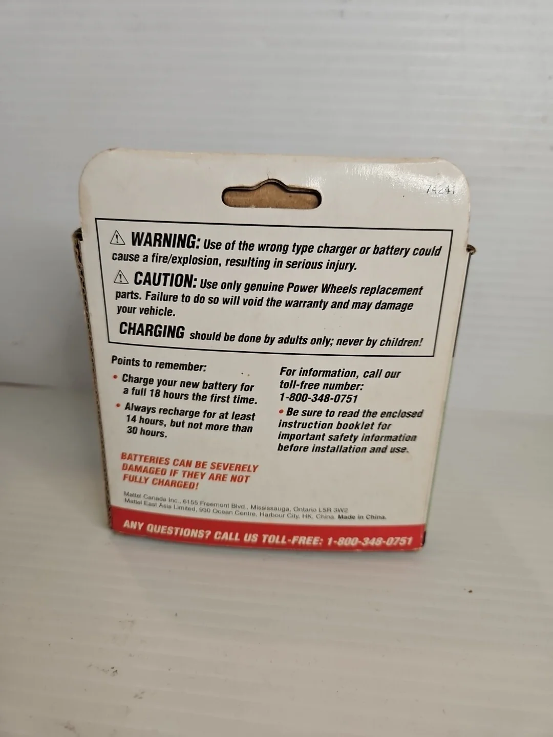 Power Wheels Super 6-Volt Battery Charger New - Image 5