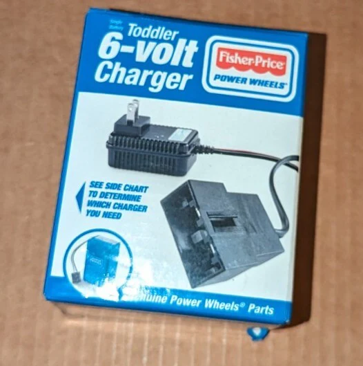 Power Wheels Toddler 6-Volt Blue Ride-On with Charger New in Box - Image 4