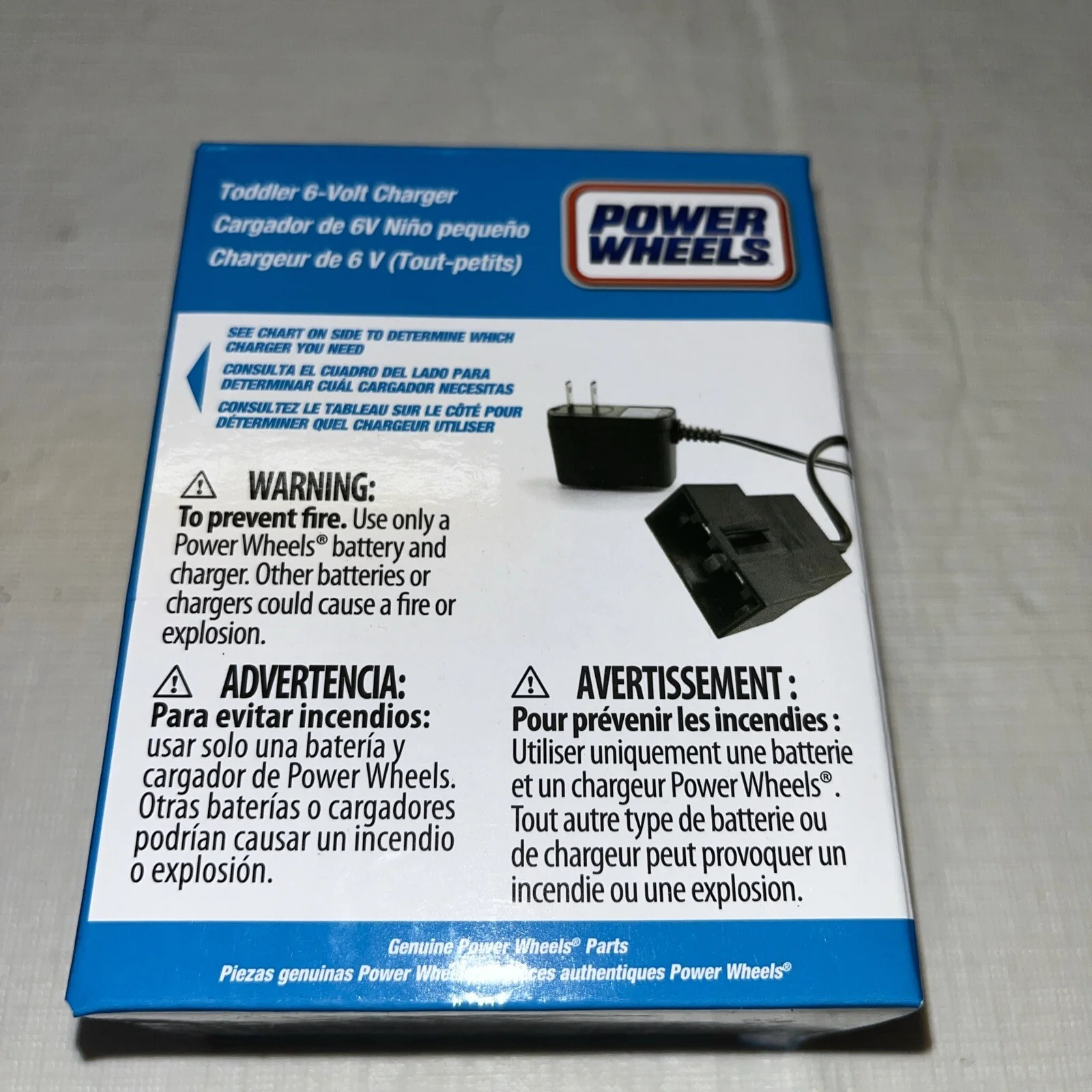 Power Wheels 6V Toddler Ride-On with Charger New in Box - Image 5