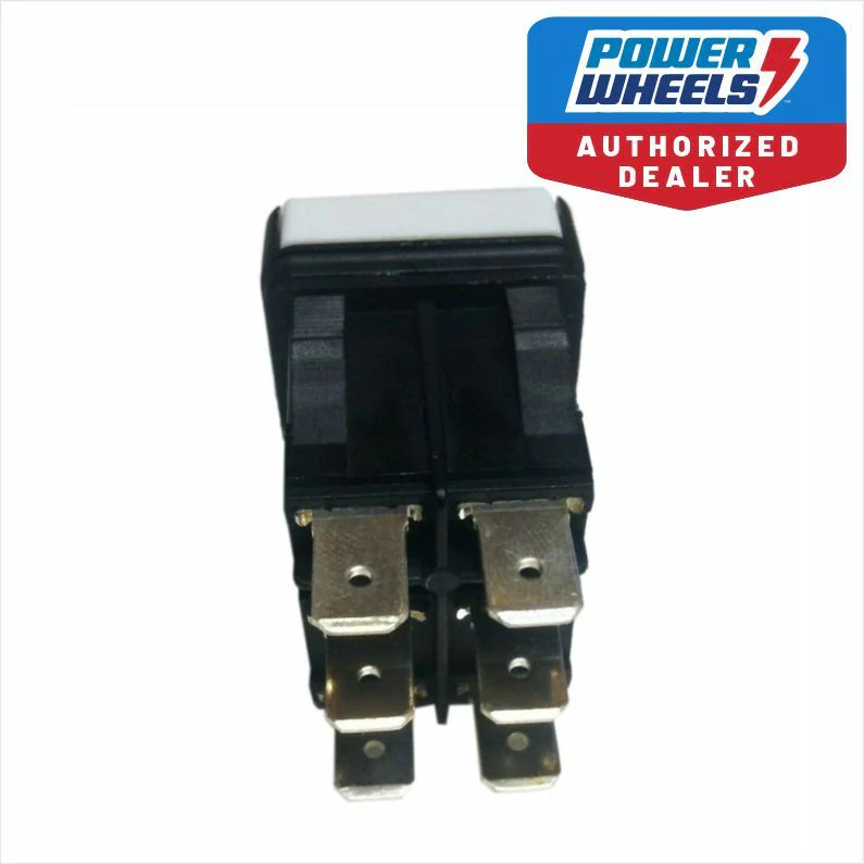 Power Wheels Barbie Jeep Blitz X6655 Forward Reverse High Low Speed Switch - Image 4