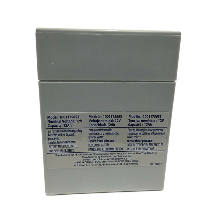 Hot Wheels Y8638 Jeep 12 Volt Gray Battery with 1-Year Warranty - Image 6