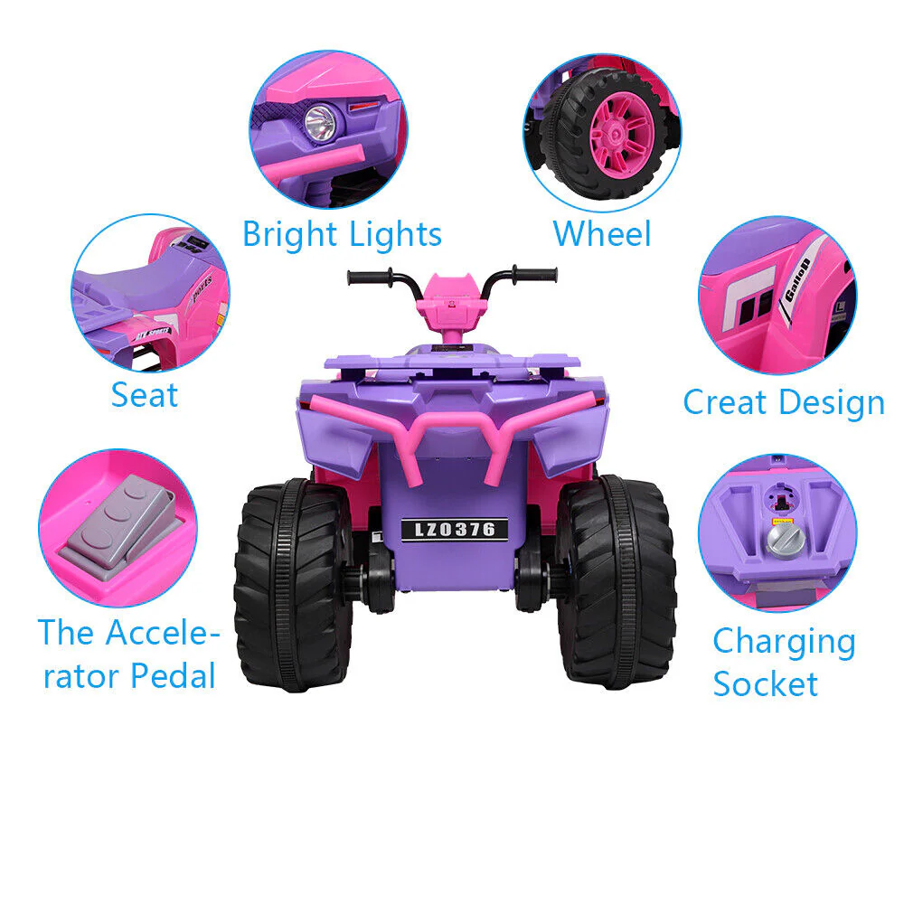 Powerful Dual Drive 12V7AH*1 Battery ATV - No Remote Control - Image 3