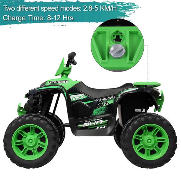Premium 12V Dual Drive Electric Ride-On Car with LED Lights for Kids - Image 17