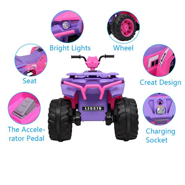 Premium 12V Dual Drive Electric Ride-On Car with LED Lights for Kids - Image 22