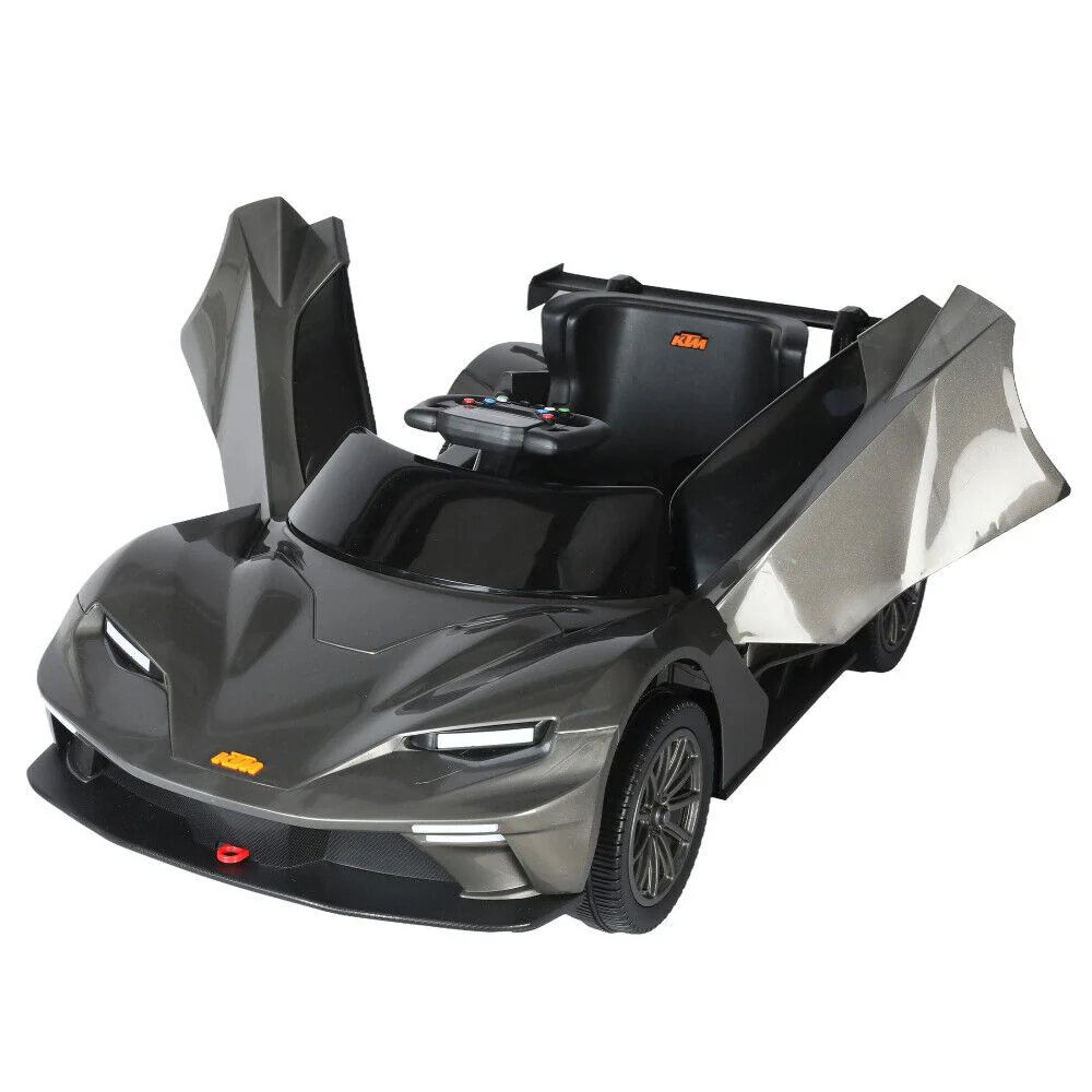 Premium 12V Electric Kids Ride On Car with Remote Control & 3 Speeds - LED Lights Included - Image 3