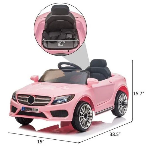 Premium 12V Ride On Car with Remote Control and LED Lights for Kids - Image 10