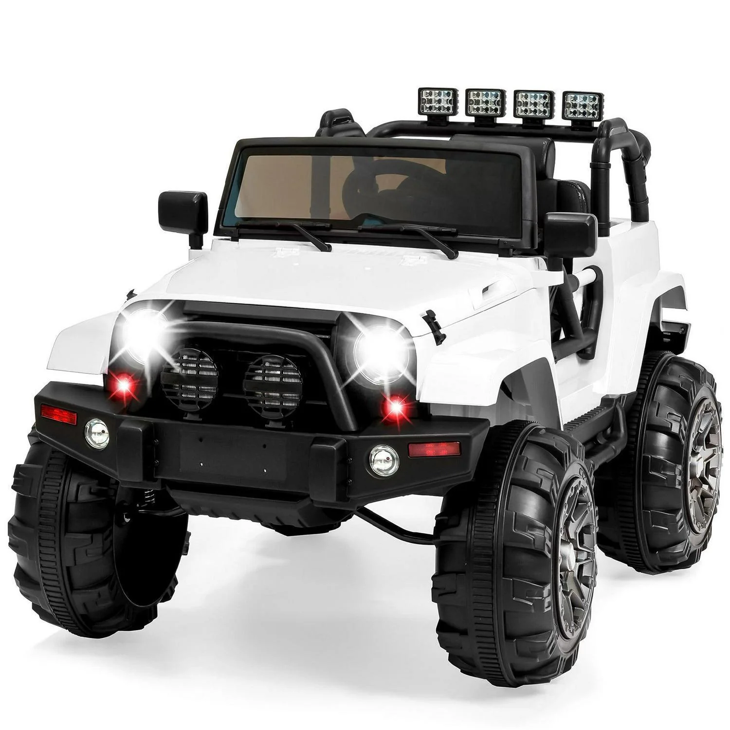 Premium 12V Ride-On Truck for Kids with 3 Speeds, LED Lights, Remote Control, and Bluetooth Connectivity - Image 8