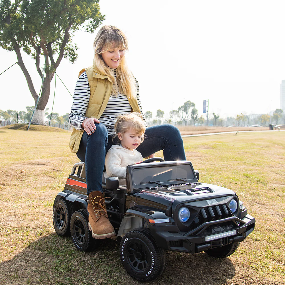 Premium 2-Seater Electric Ride-On Car for Kids with Remote Control - 24V Power and 6 Wheels - Image 3