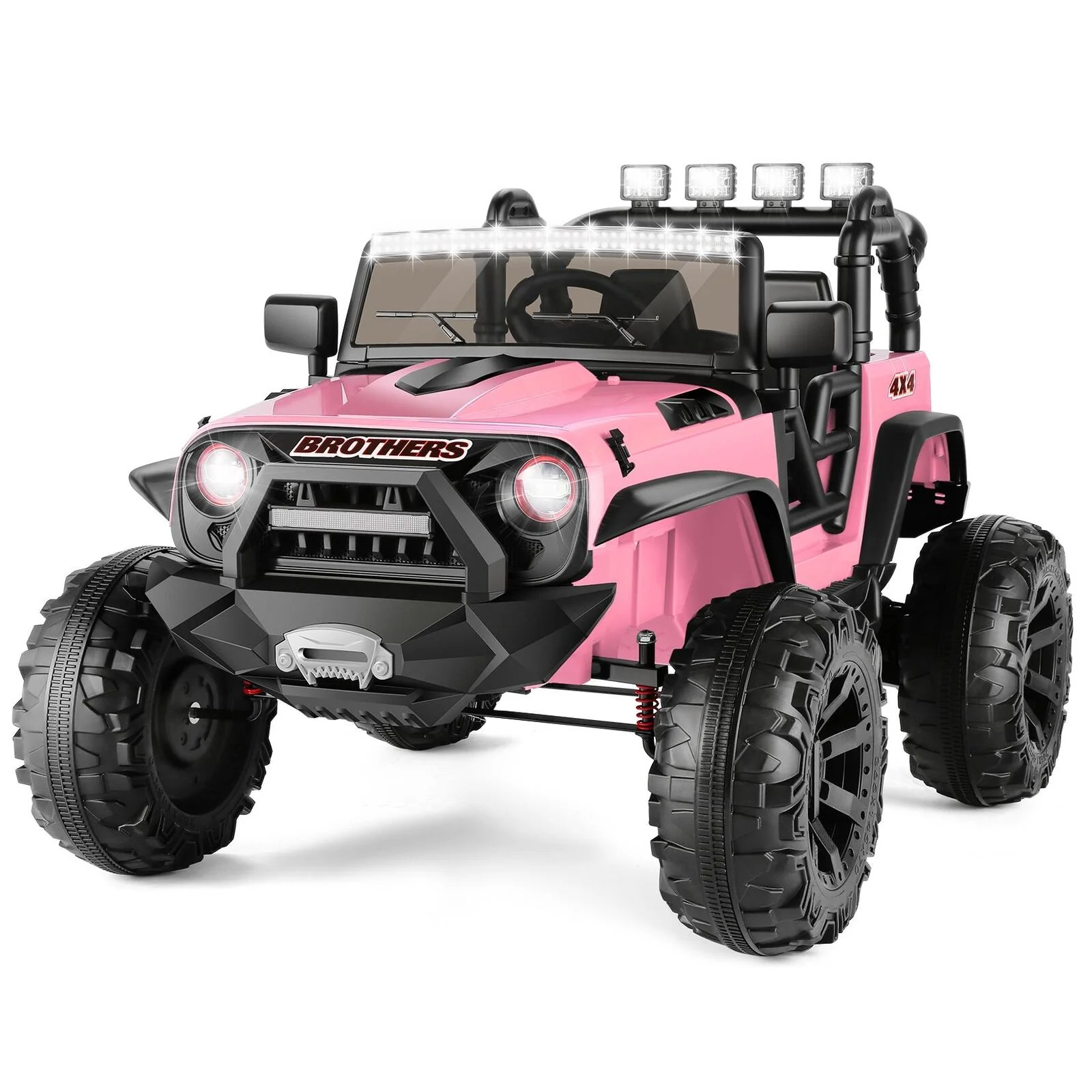 Premium 2 Seater Ride On Car for Kids with Remote Control, LED Lights, and MP3 Player - 24V 400W - Image 11