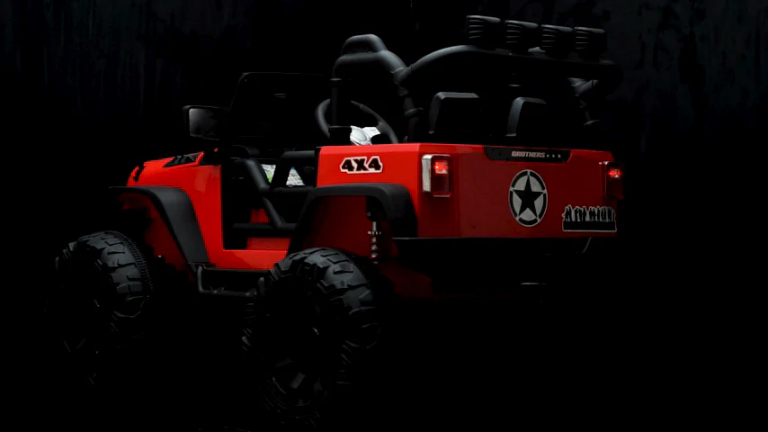 Premium 24V Electric Kids Ride-On Truck with MP3, LED Lights, and Remote Control - 3 Speeds, 2X200W Motors - Image 3