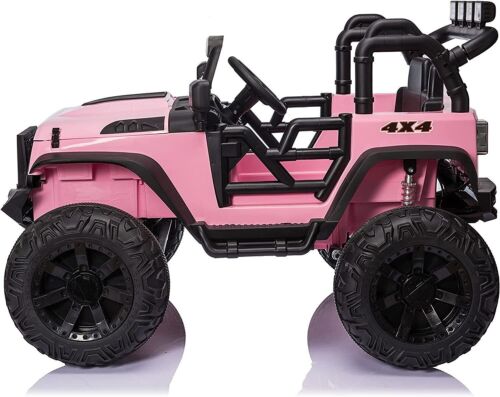 Premium 24V Kids Electric Jeep with Remote Control and 3-Speed Options - 400W Motor and LED Lights Included! - Image 2