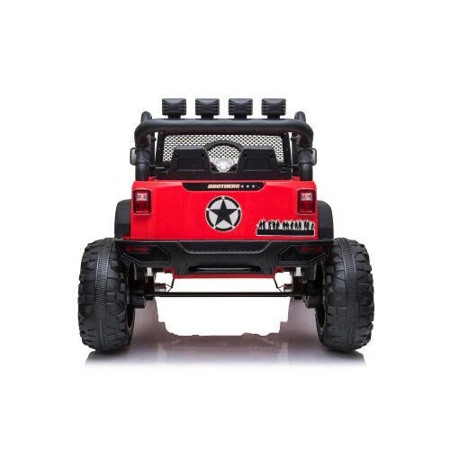 Premium 24V Kids Electric Jeep with Remote Control, LED Lights, MP3, and USB - Image 11