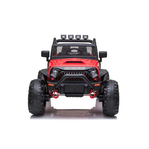 Premium 24V Kids Electric Jeep with Remote Control, LED Lights, MP3, and USB - Image 12