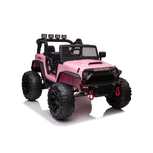 Premium 24V Kids Electric Jeep with Remote Control, LED Lights, MP3, and USB - Image 17