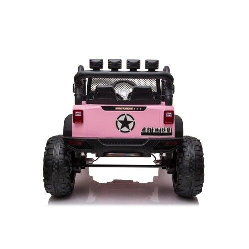 Premium 24V Kids Electric Jeep with Remote Control, LED Lights, MP3, and USB - Image 19