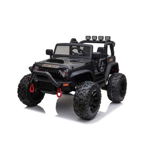 Premium 24V Kids Electric Jeep with Remote Control, LED Lights, MP3, and USB - Image 22
