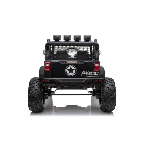 Premium 24V Kids Electric Jeep with Remote Control, LED Lights, MP3, and USB - Image 25