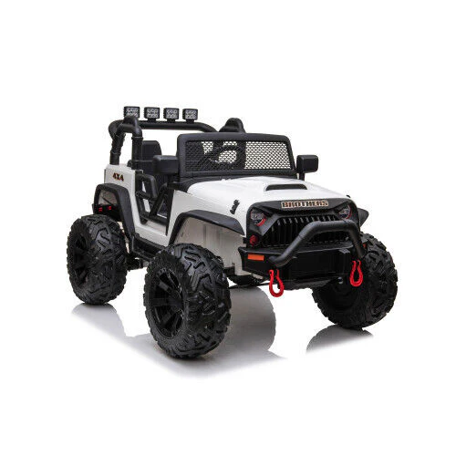 Premium 24V Kids Electric Jeep with Remote Control, LED Lights, MP3, and USB - Image 4