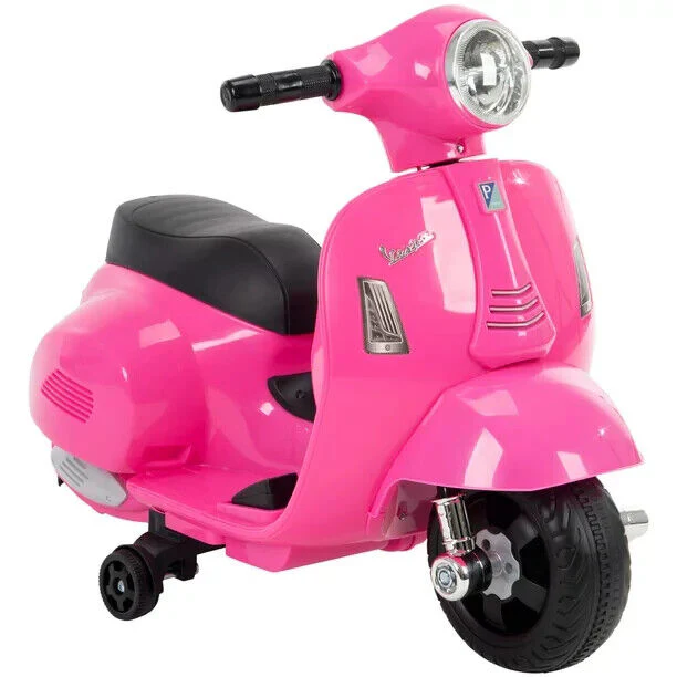 Pretty in Pink: Electric Vespa Scooter for Little Riders - Image 2