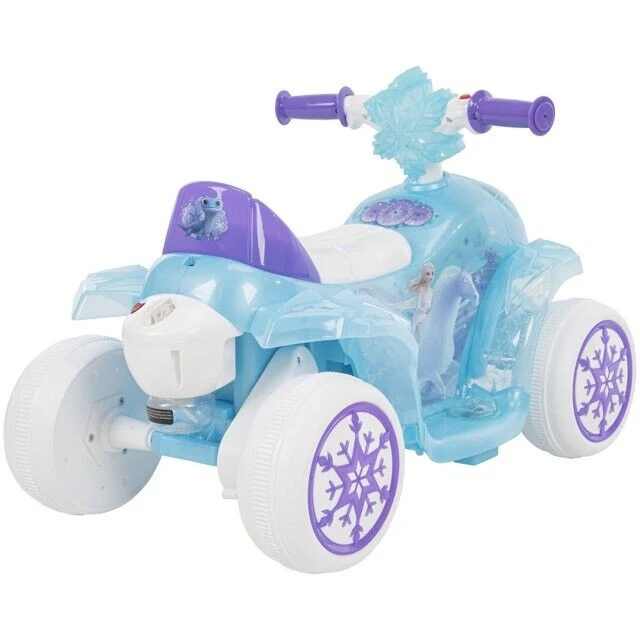Princess Bubble Blowing Electric Quad for Ages 1-3 with Lights and Sound Effects - Perfect Gift for Little Riders! - Image 7