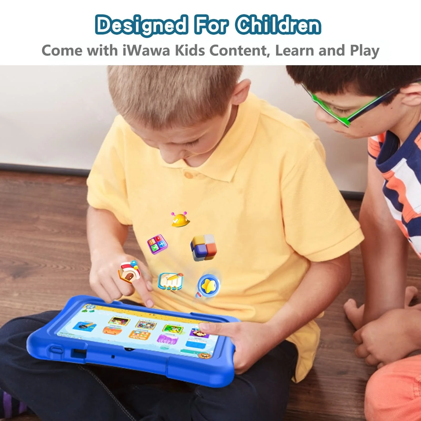 7-Inch Kids Tablet with 32GB Storage and Durable Protective Case, Parental Controls Included - Image 6