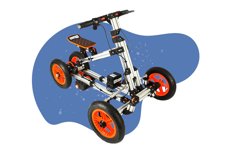 Electric Modular Ride-On Toy for Kids DIY STEM Bike Trike Scooter - Image 10