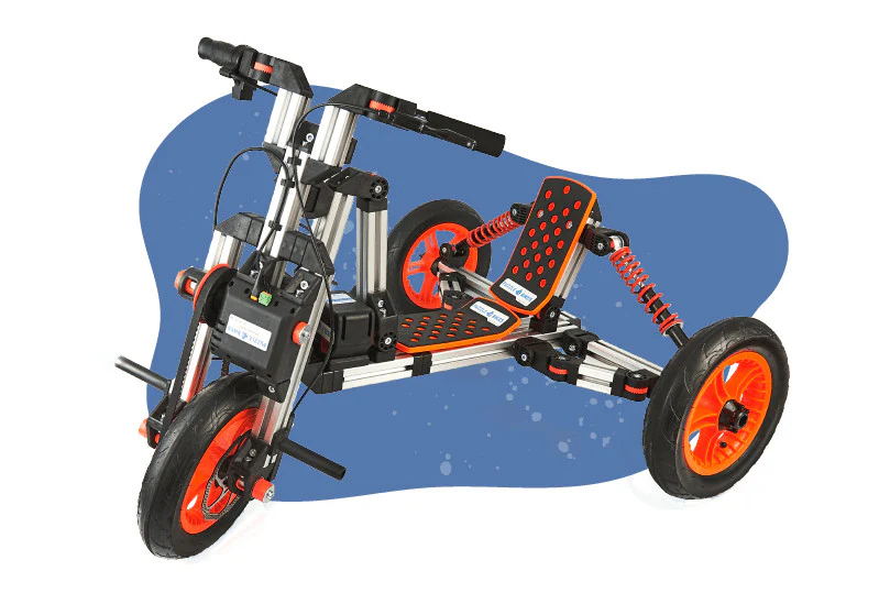 Electric Modular Ride-On Toy for Kids DIY STEM Bike Trike Scooter - Image 9