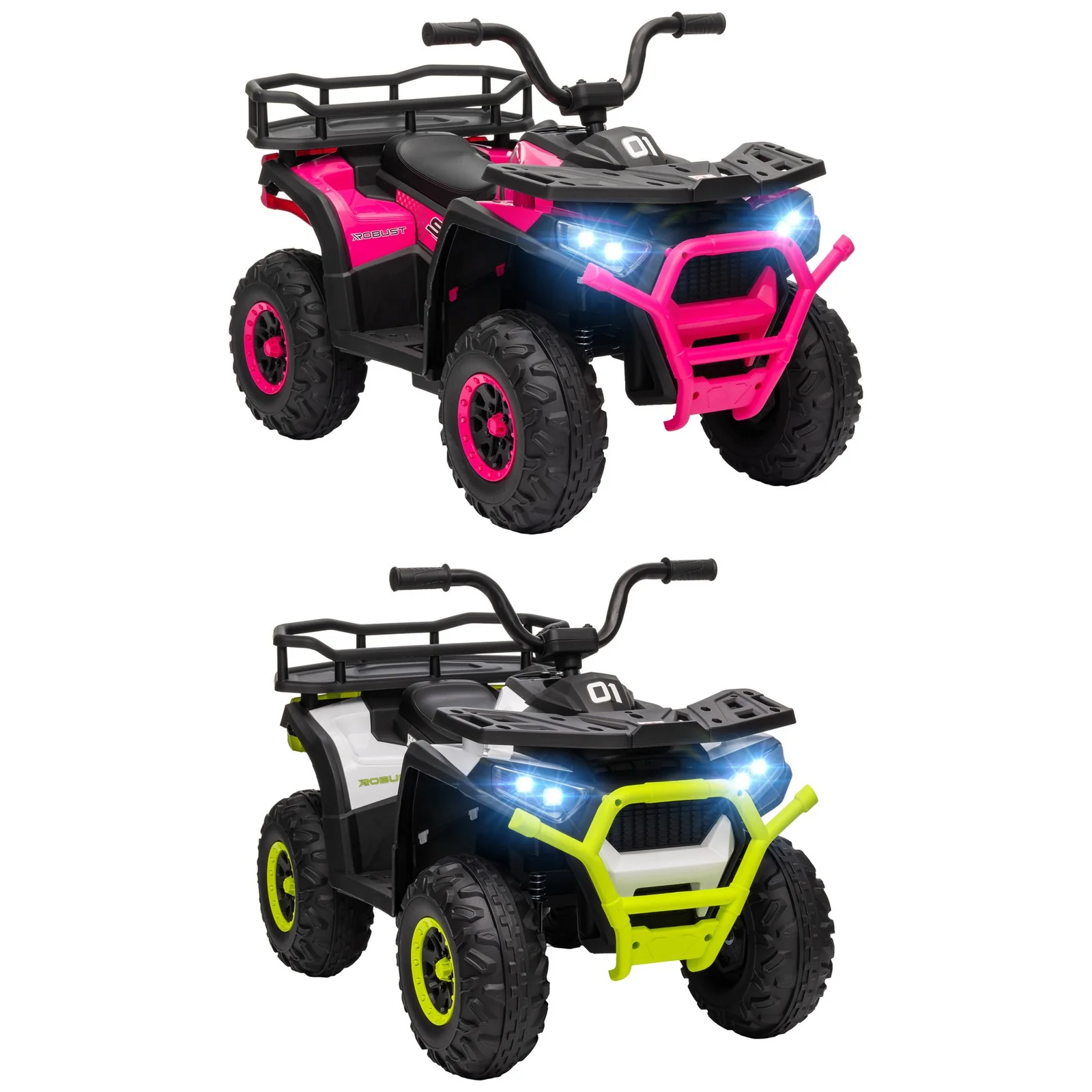 12V Kids 4-Wheeler ATV with Spring Suspension and Storage Compartment - Image 12