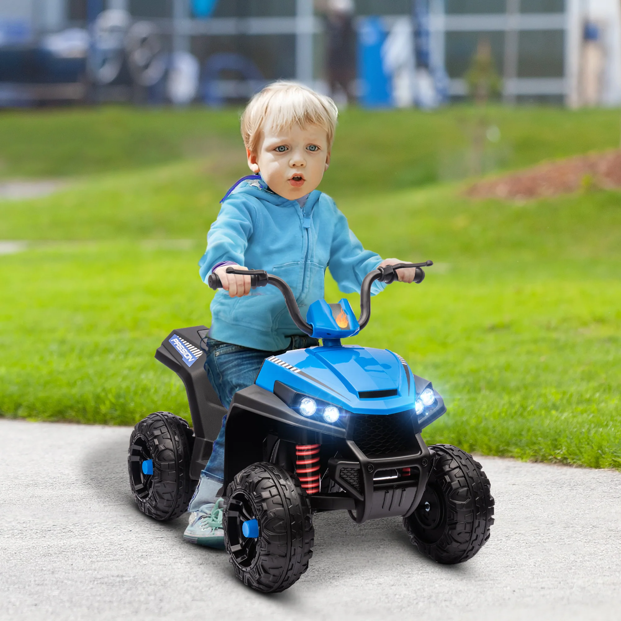 12V Kids ATV with Spring Suspension and Forward & Reverse Drive - Image 13
