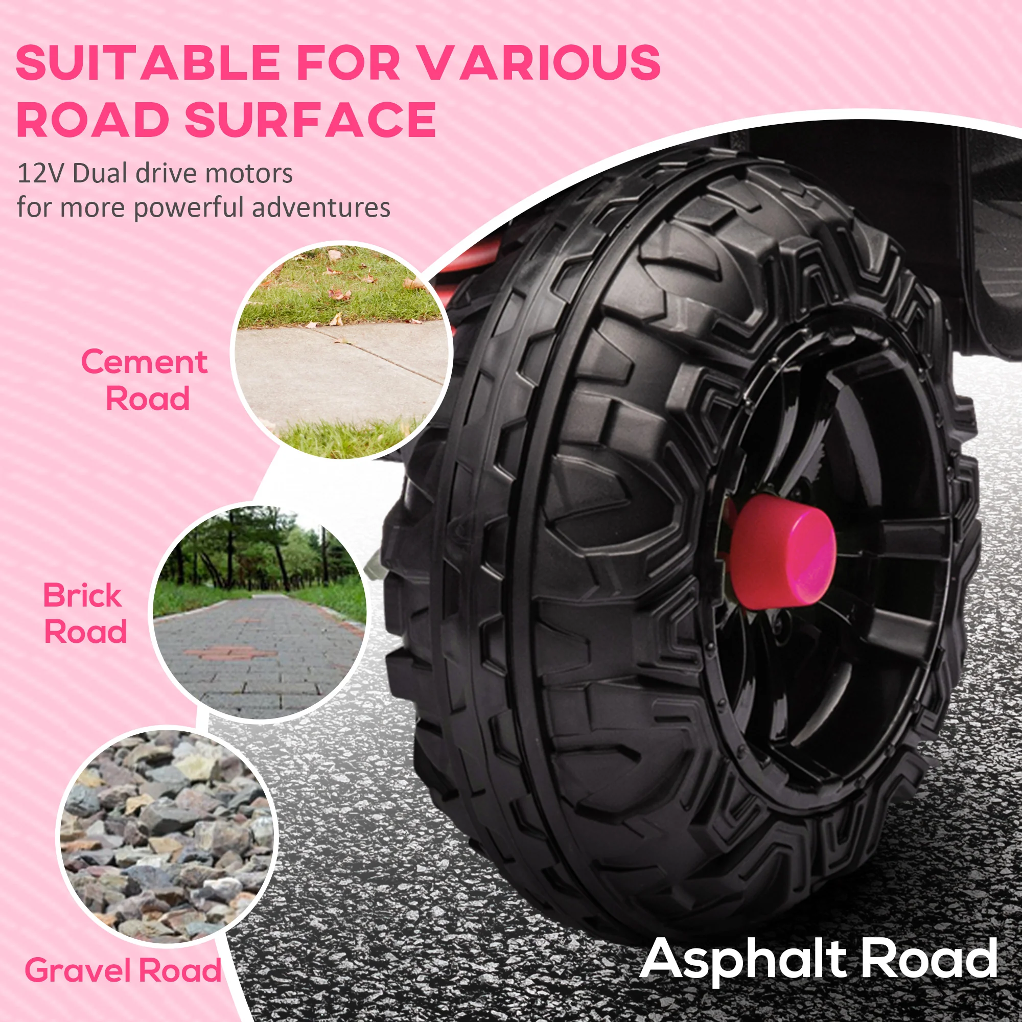 12V Kids ATV with Spring Suspension and Forward & Reverse Drive - Image 7