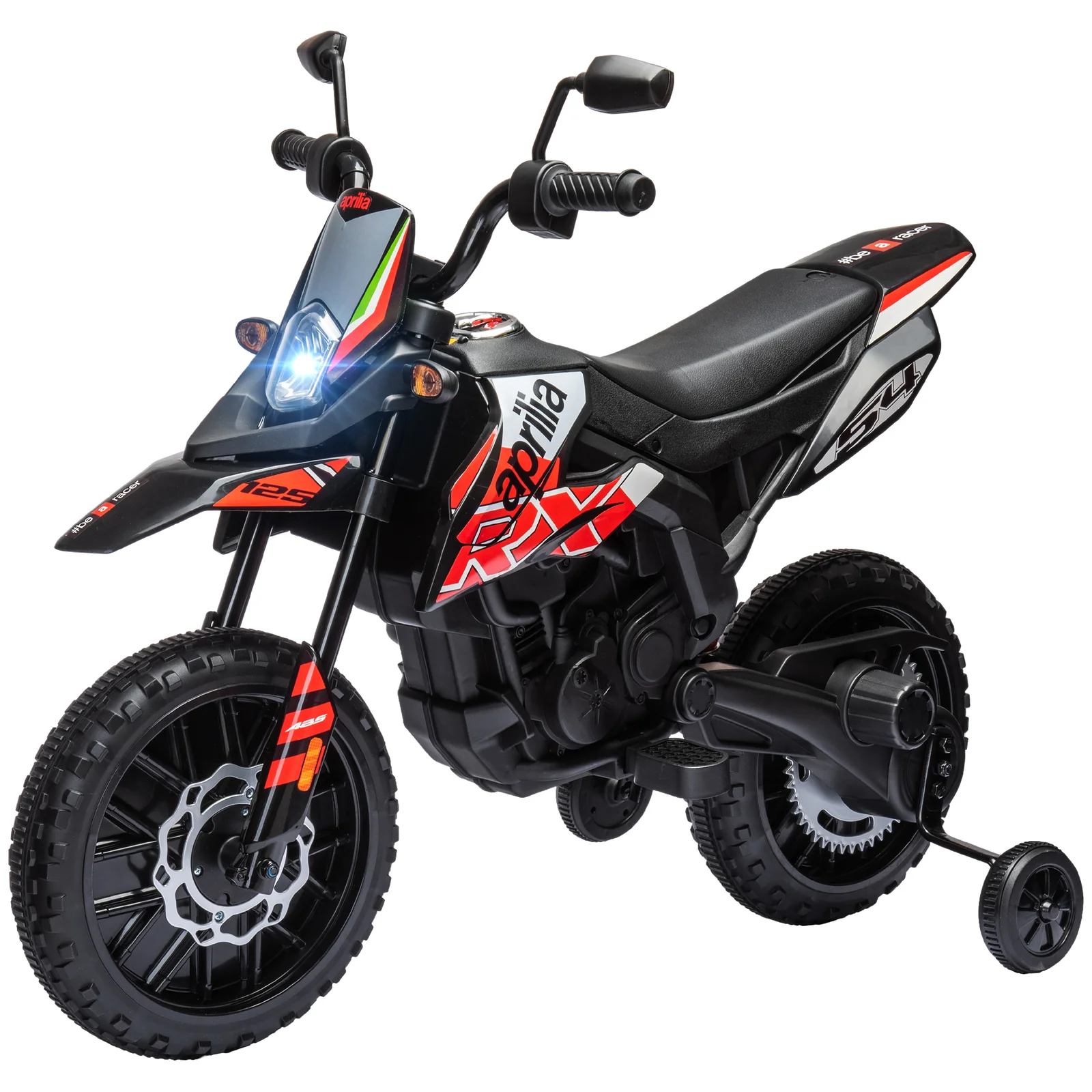 12V Licensed Aprilia Electric Motorcycle for Kids - Image 10