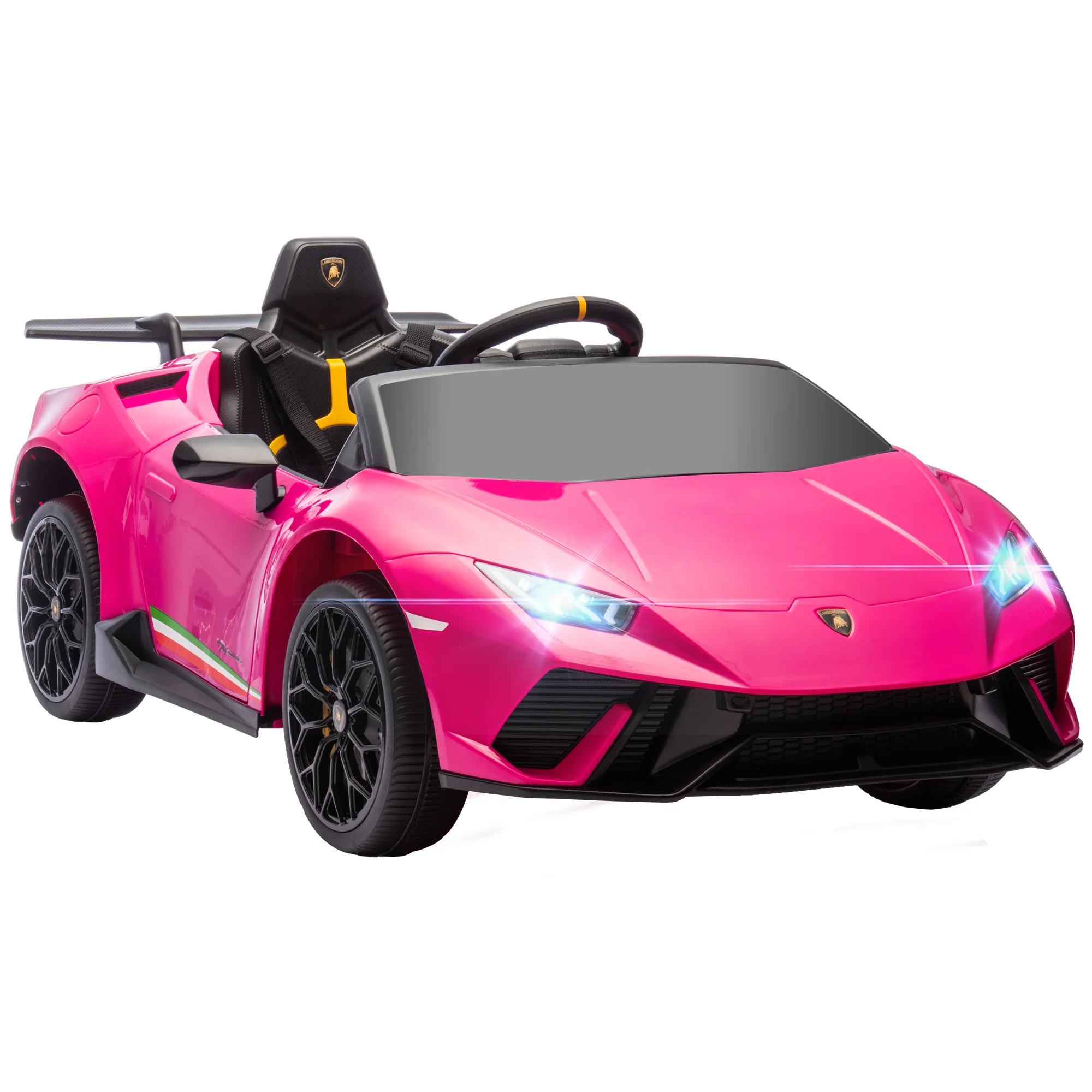 12V Licensed Lamborghini Huracan Electric Ride-On Car for Kids Ages 3-6 - Image 3