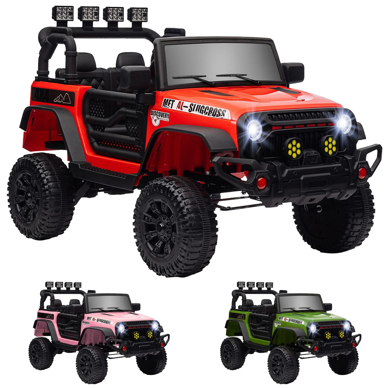 12V Ride-On UTV Car with Bluetooth and 4 Suspension Wheels - Image 12