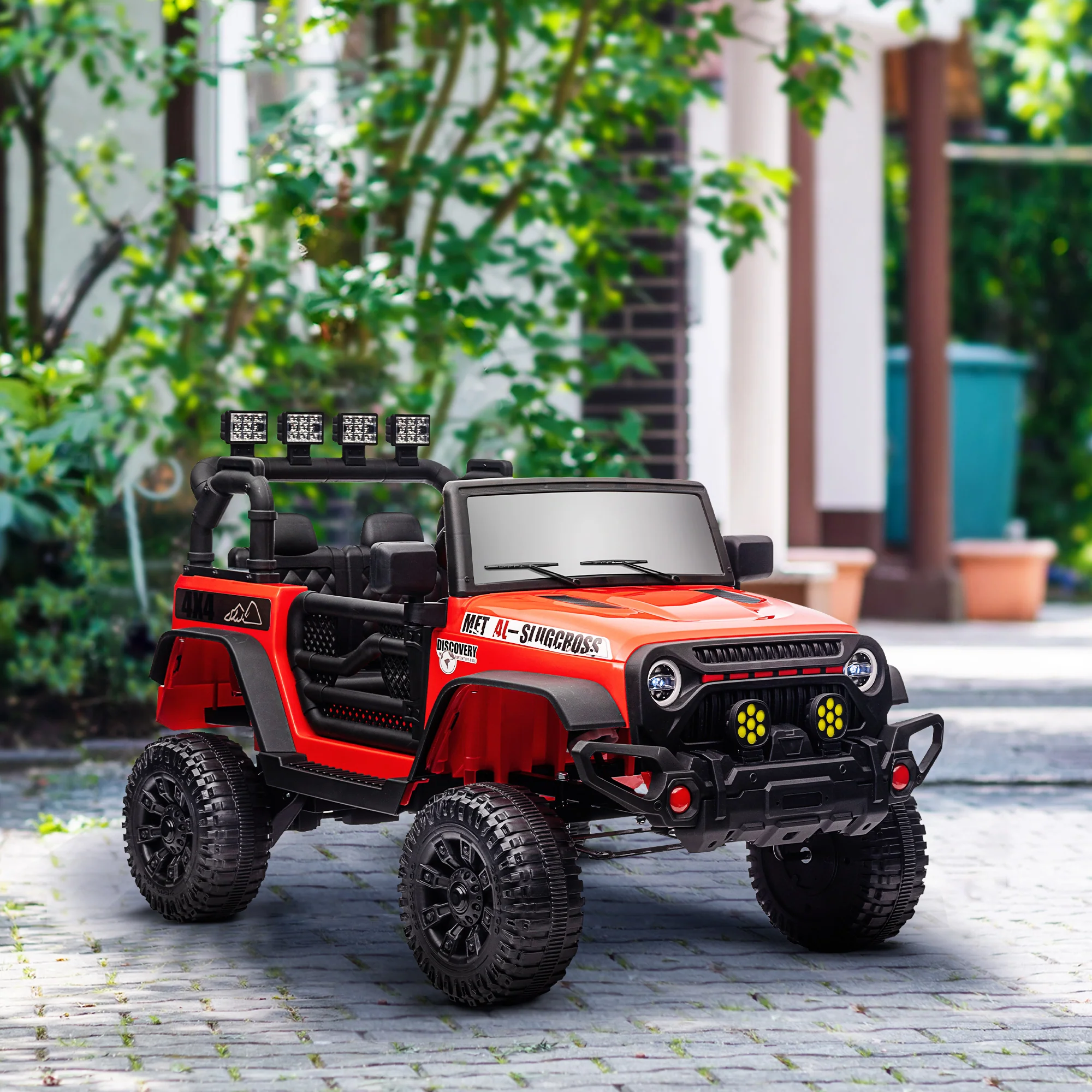 12V Ride-On UTV Car with Bluetooth and 4 Suspension Wheels - Image 9