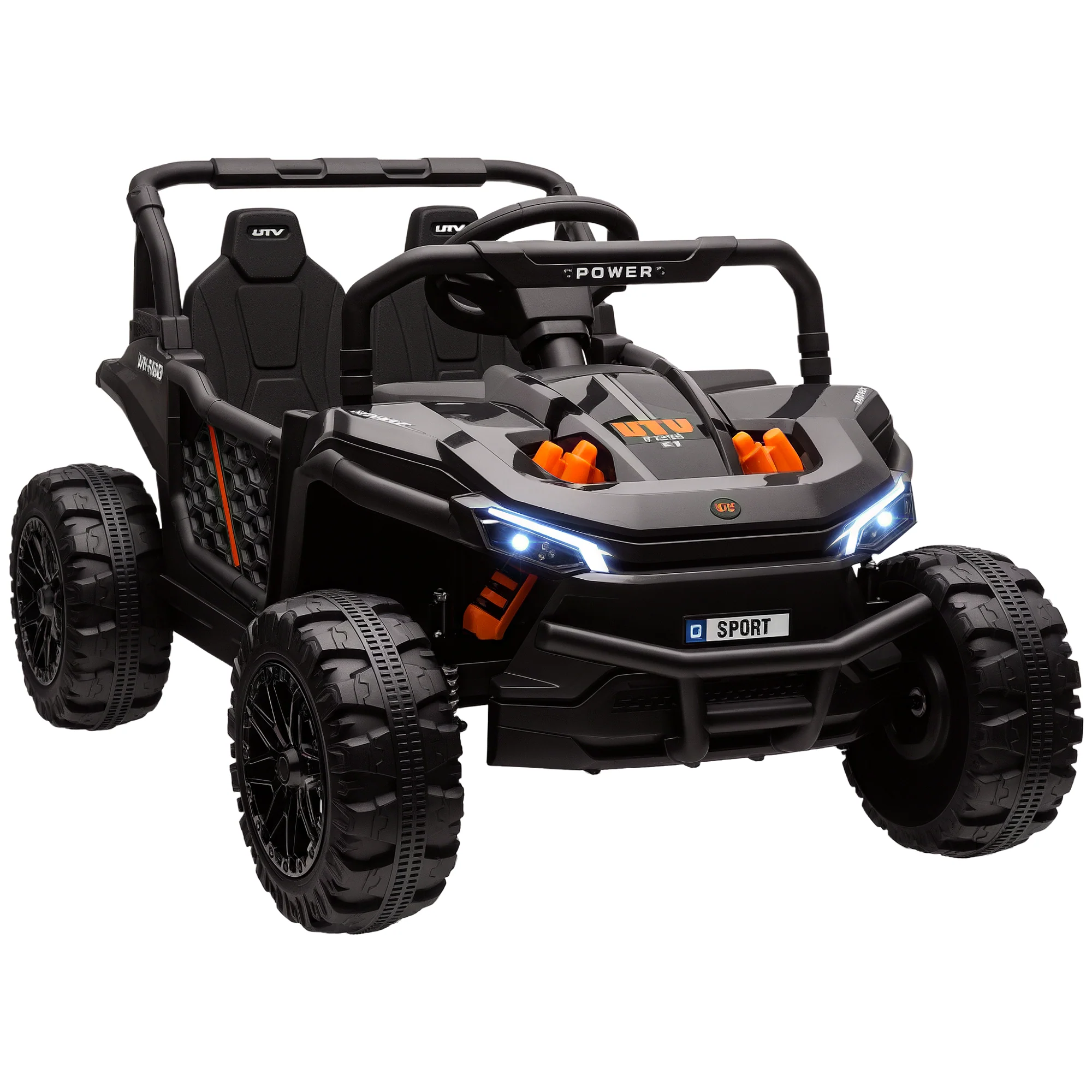 12V Ride-On UTV Truck Toy with 4-Wheel Suspension and Remote Control - Image 26