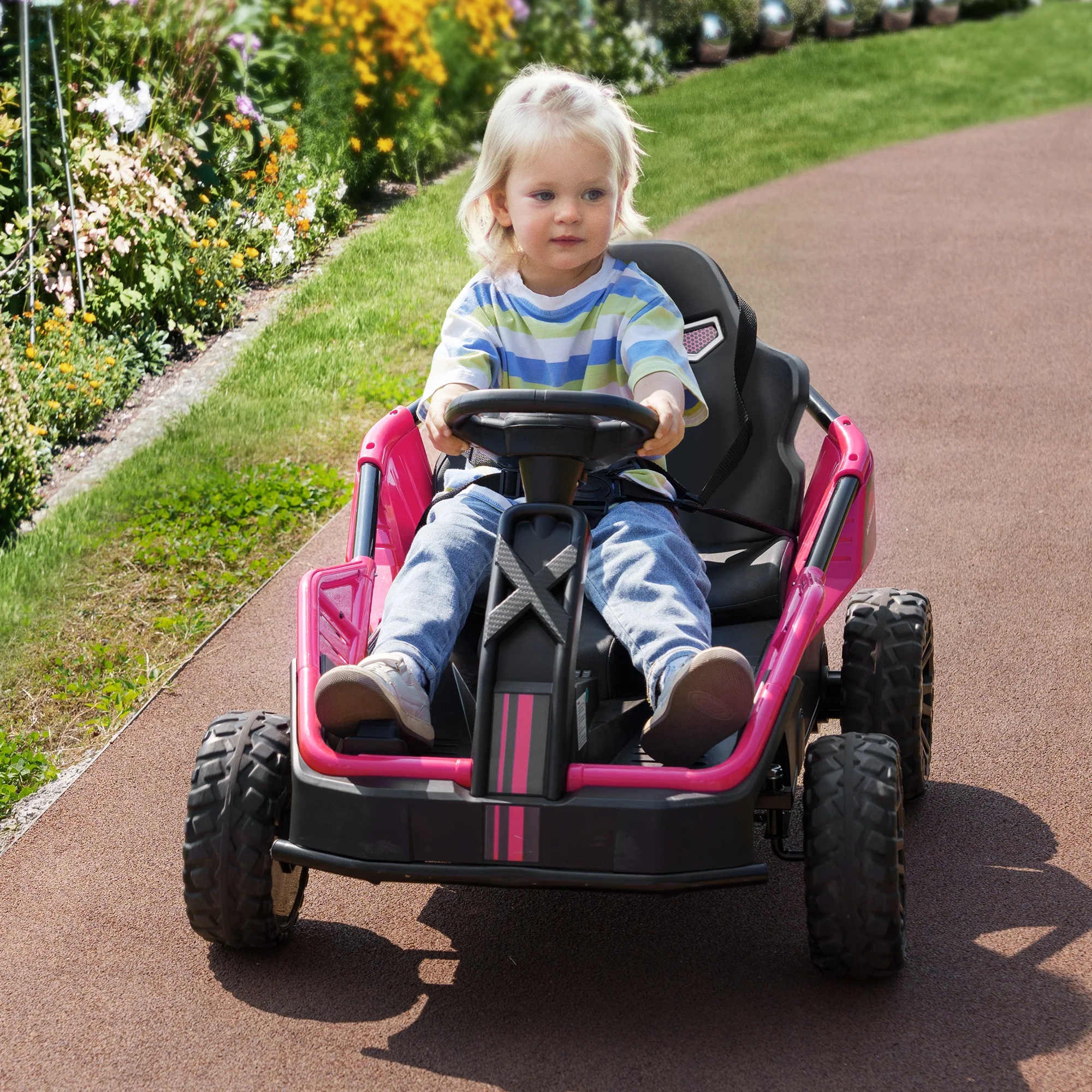 24V Electric Kids Car with Remote Control and Spring Suspension - Image 9