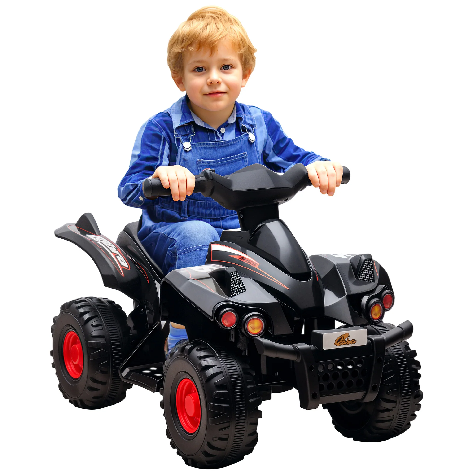 6V Kids ATV 4-Wheeler Quad Car with Music for Ages 2-6 Years - Image 15