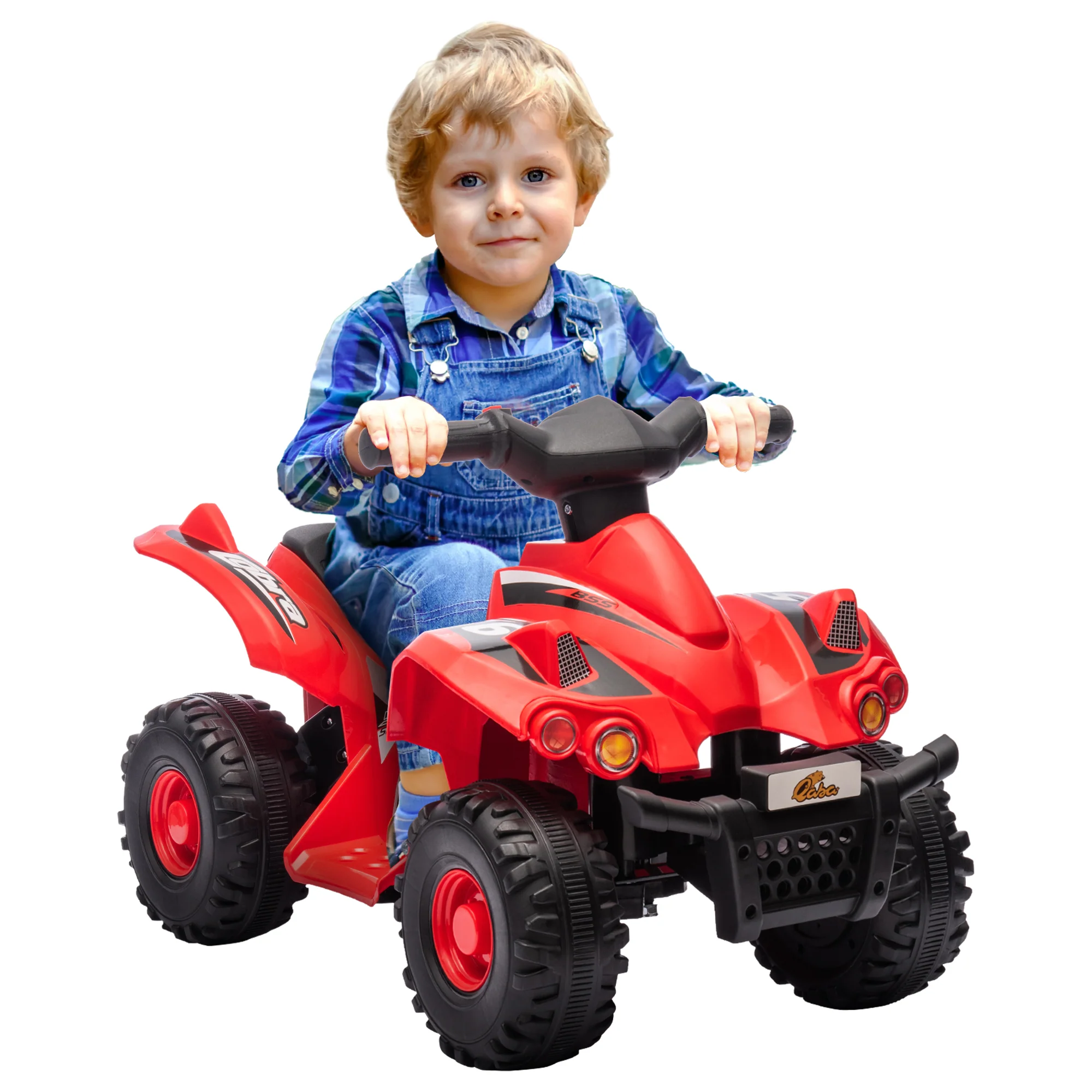 6V Kids ATV 4-Wheeler Quad Car with Music for Ages 2-6 Years - Image 4