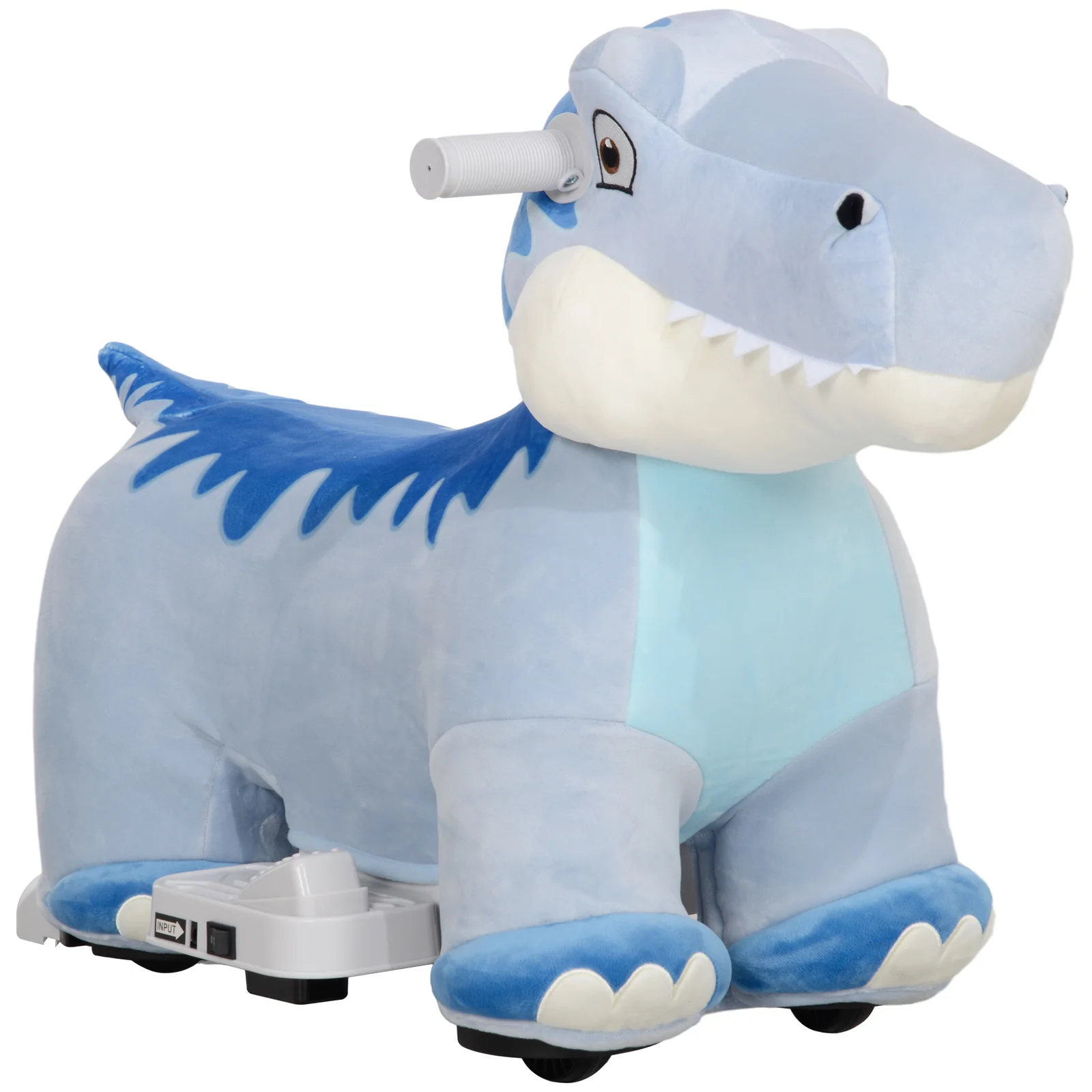 6V Kids Electric Battery-Powered Tyrannosaurus Ride-On Animal Toy - Image 11