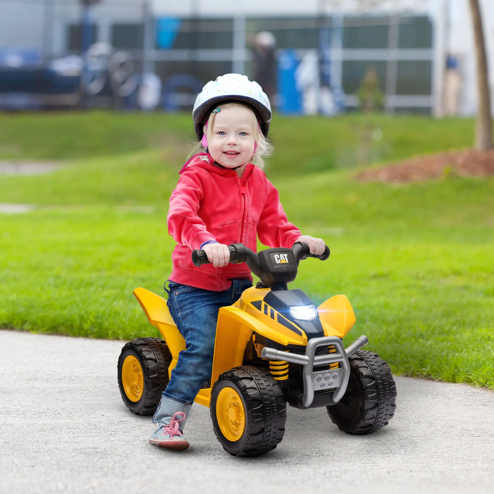 Licensed Kids 6V Electric CAT Four-Wheeler ATV Ride-On Toy - Image 9