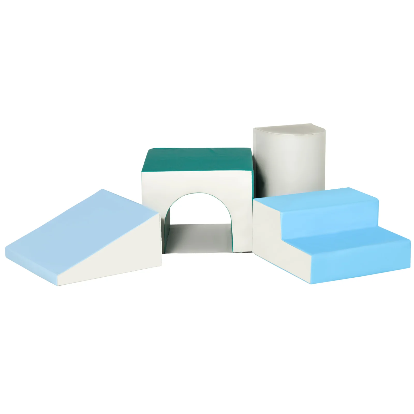 Foam Play Set for Toddlers and Children 4-Piece Soft, Safe, and Easy-to-Clean