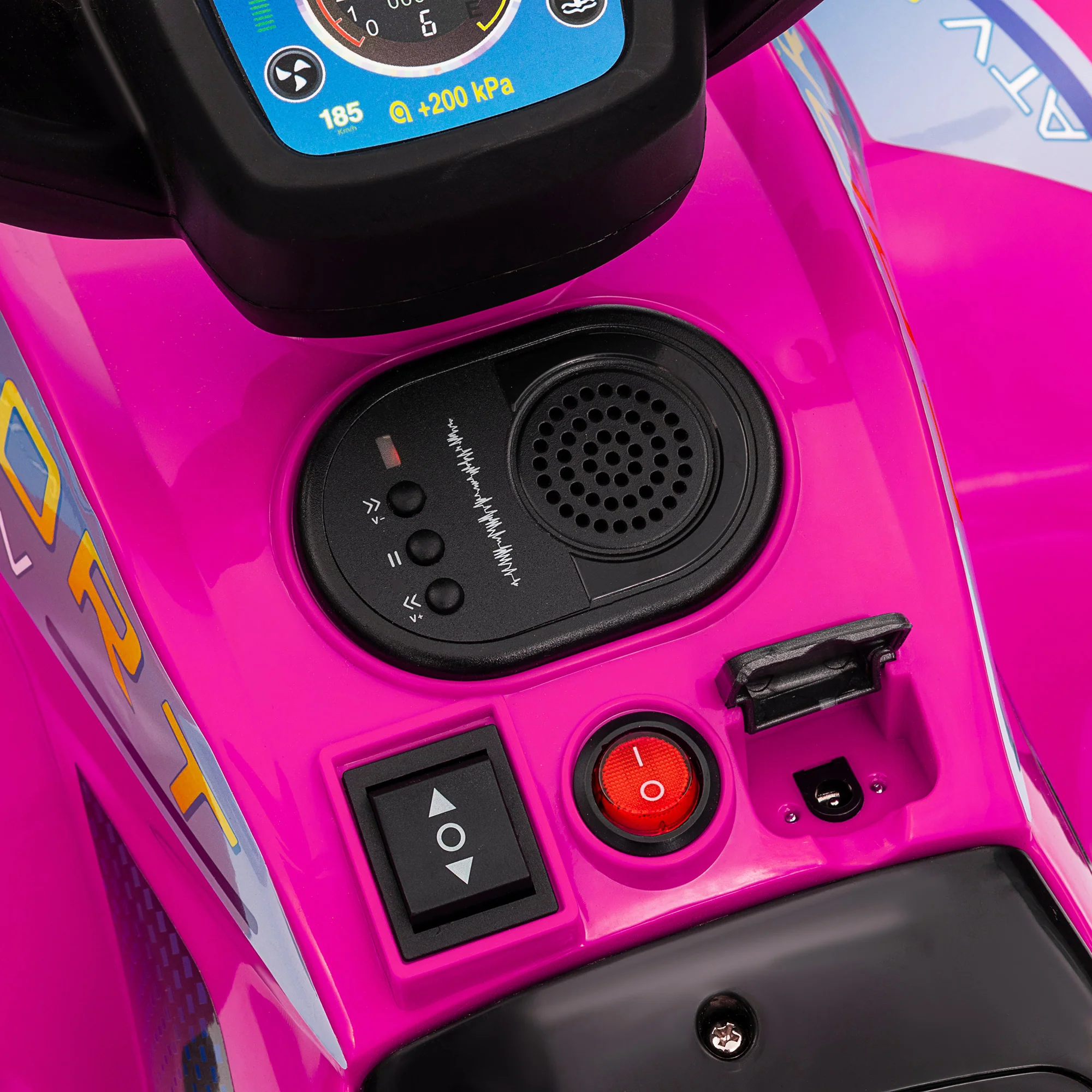 Kids 6V Ride-On ATV Quad with Rechargeable Battery Toy - Image 22